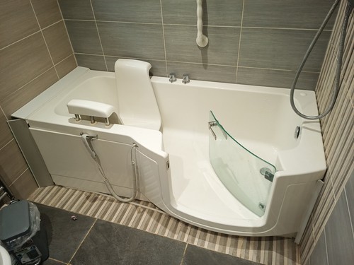 Indiana walk bath with - in,