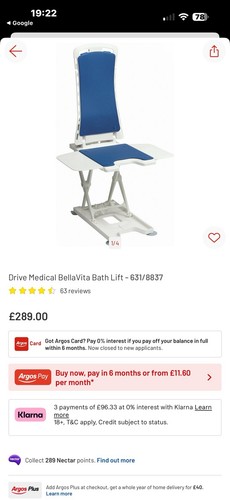 Drive bellavita bath - drive, lift