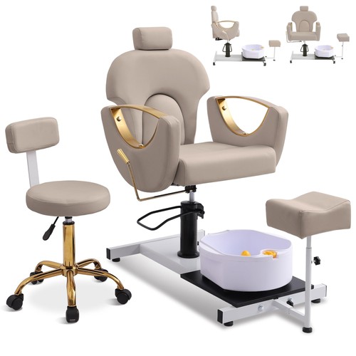 Pedicure chair plumbing - chair, no
