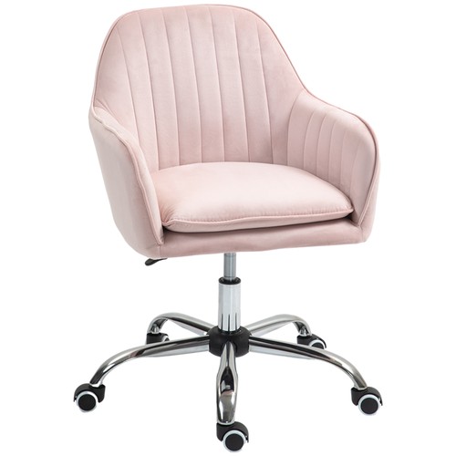 Velvet feel tub office - office, chair