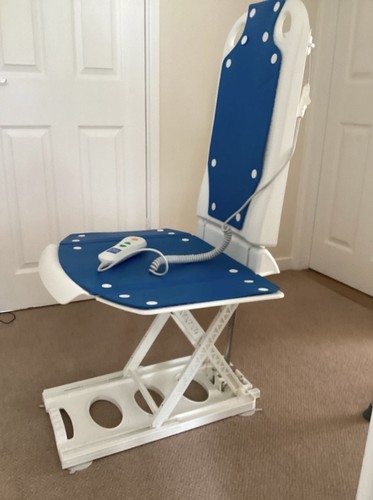 Elixir bath lift - chair, blue