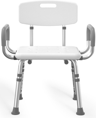 Shower chair with arms and - chair,