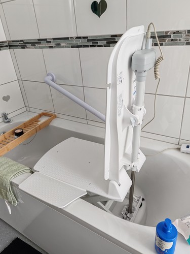 Battery operated bath chair