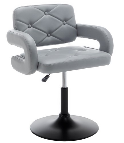Grey quilted leather - grey, style