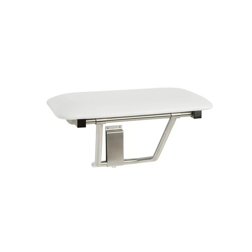 Naugahyde white cushion solid - white,